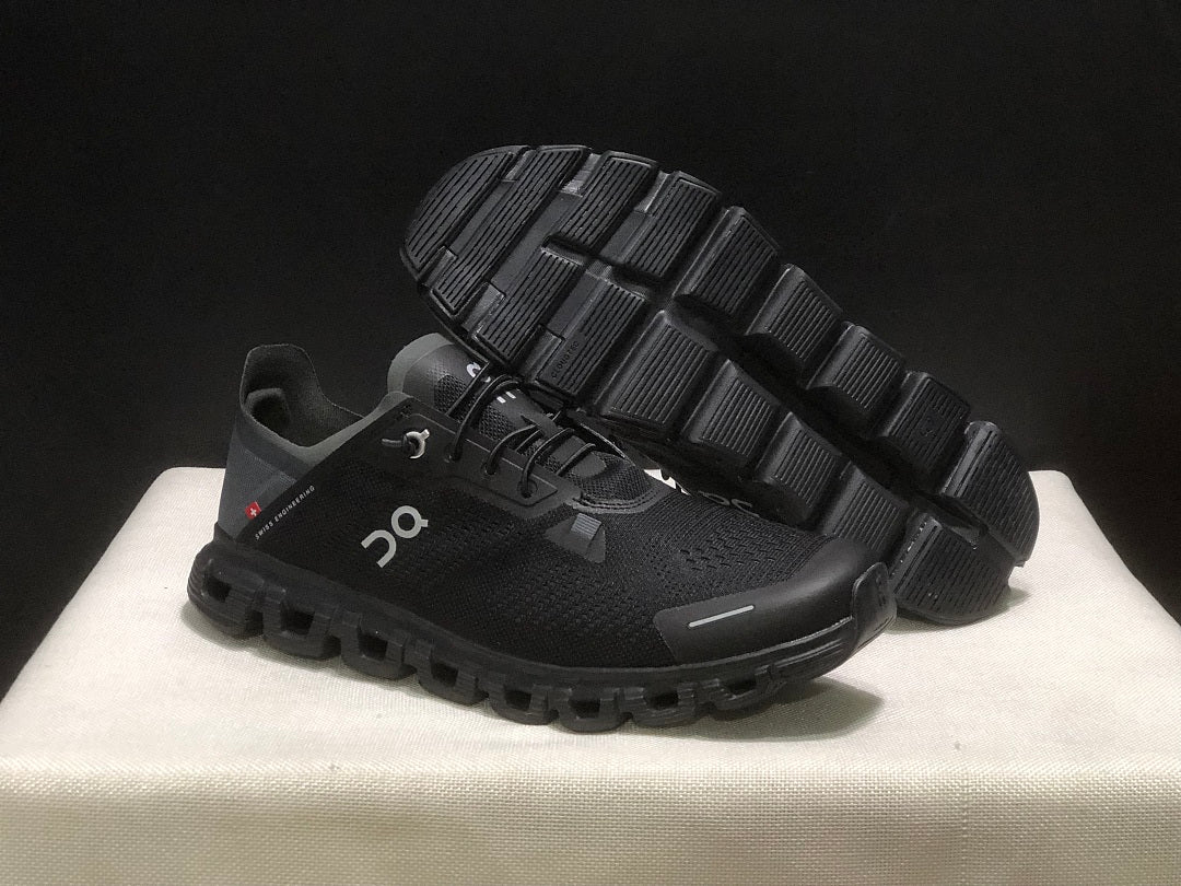 On Cloud 6 Coast Running Shoes in Black - product image from the listing.