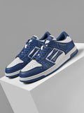 AIVIIRI Low-Top Sneakers in Navy and White - product image from the listing.