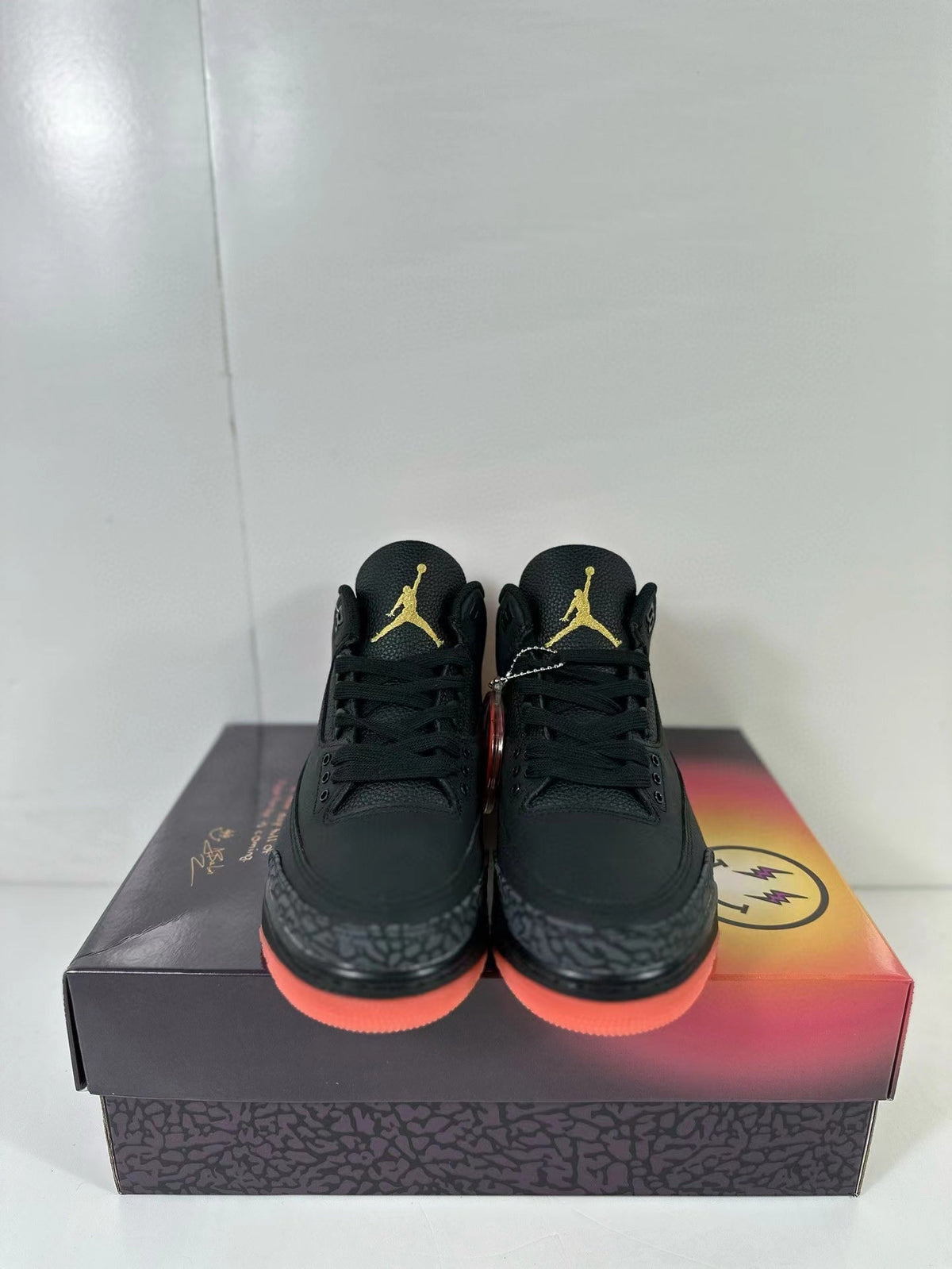 Air Jordan 3 Rio Sneakers Black FN0344-001 - product image from the listing.