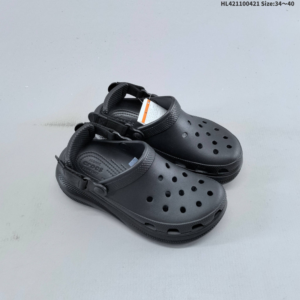 Platform Clog with Adjustable Heel Strap by Crocs - product image from the listing.