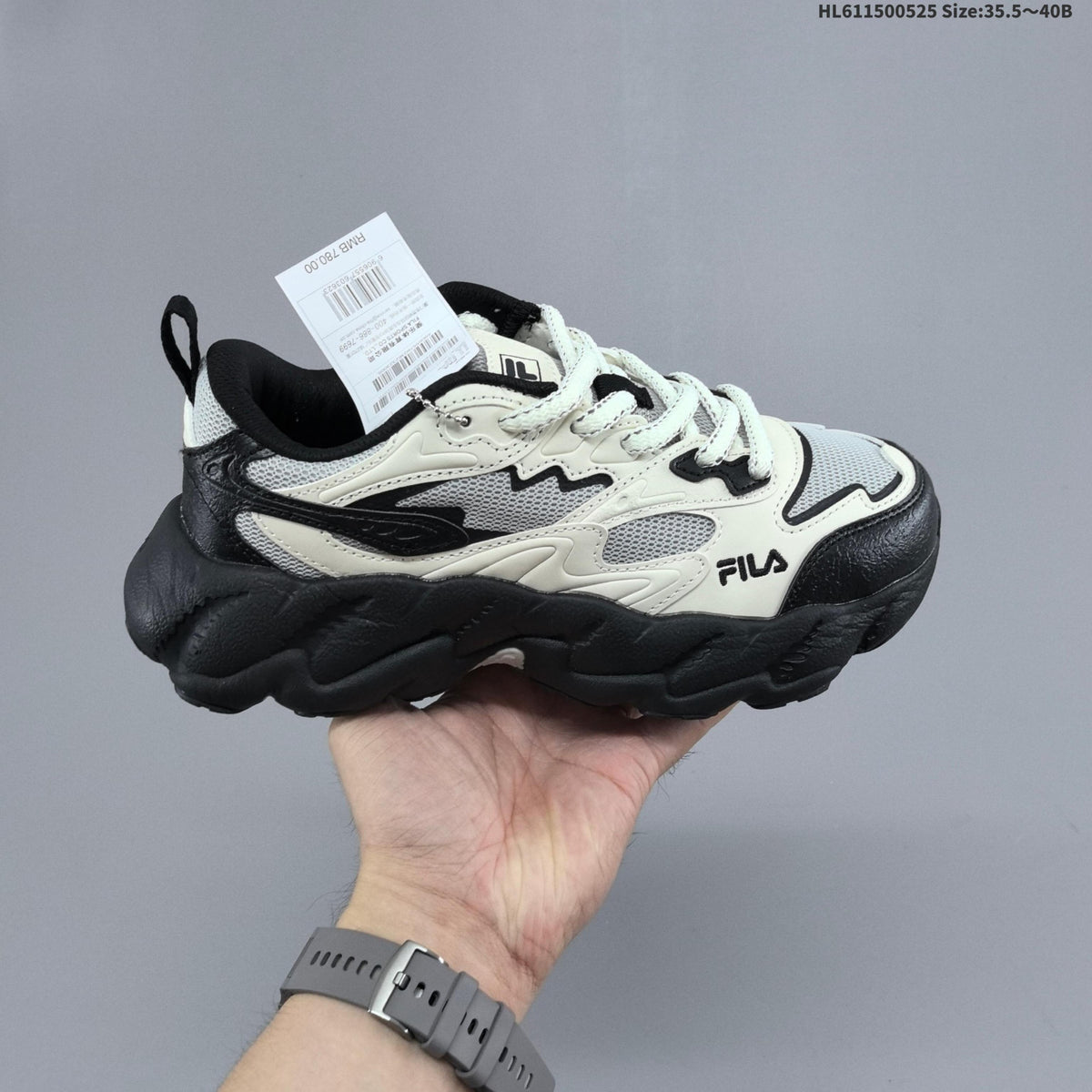 FILA FERN 2S Low-Cut Chunky Sneakers F12W61111 - product image from the listing.