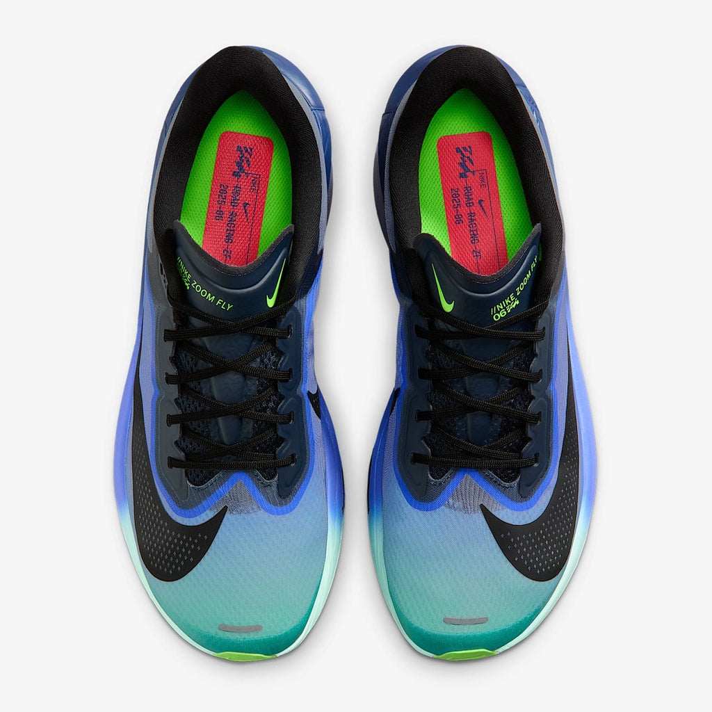 Nike Zoom Fly 6 Running Shoes in Black Blue Green - product image from the listing.