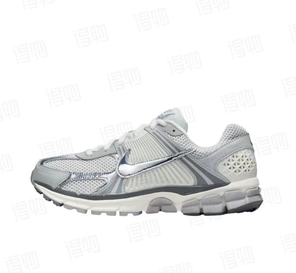 Nike Air Zoom Vomero 5 Running Sneakers in White - product image from the listing.