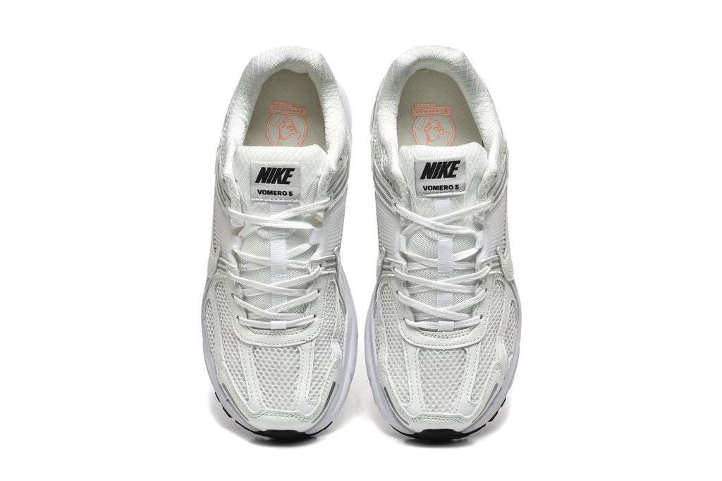 Nike Vomero 5 Sneakers in White and Grey - product image from the listing.