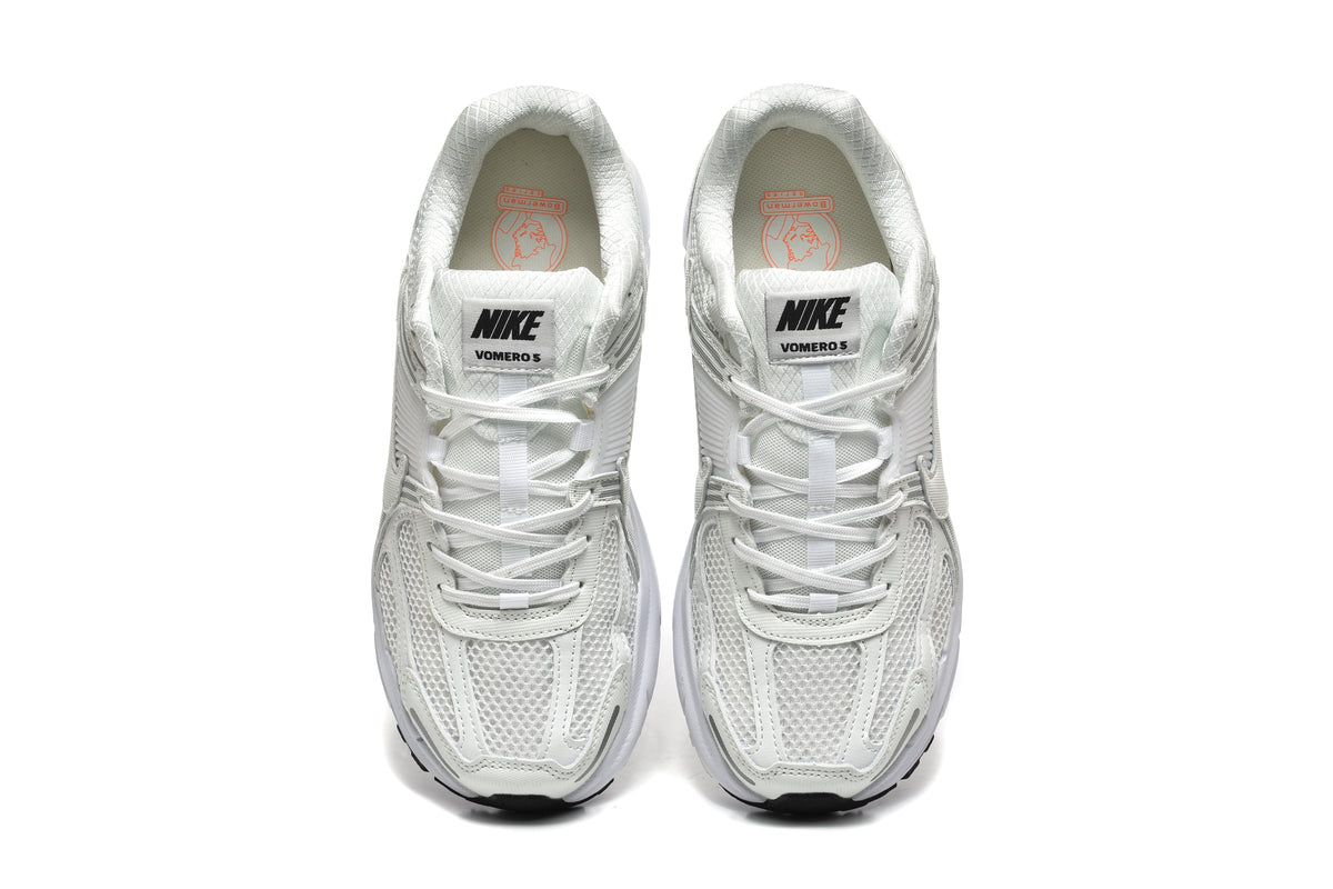 Nike Vomero 5 Sneakers in White and Grey - product image from the listing.