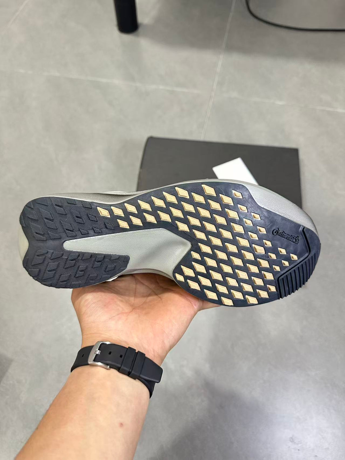 Adizero SL ATR Running Shoes in Black Brown KK0309 - product image from the listing.