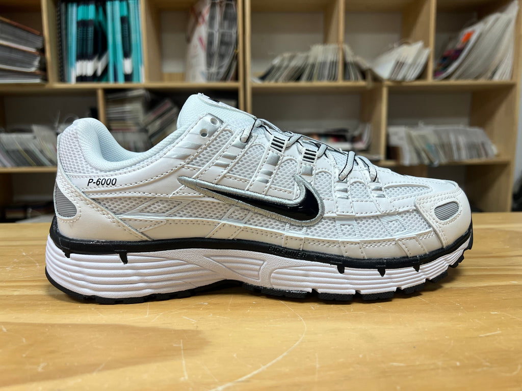 Nike P-6000 Sneakers in White Black CD6404-107 - product image from the listing.