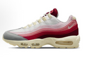 Nike Air Max 95 Grey, Sneakers in Pink and Red - product image from the listing.