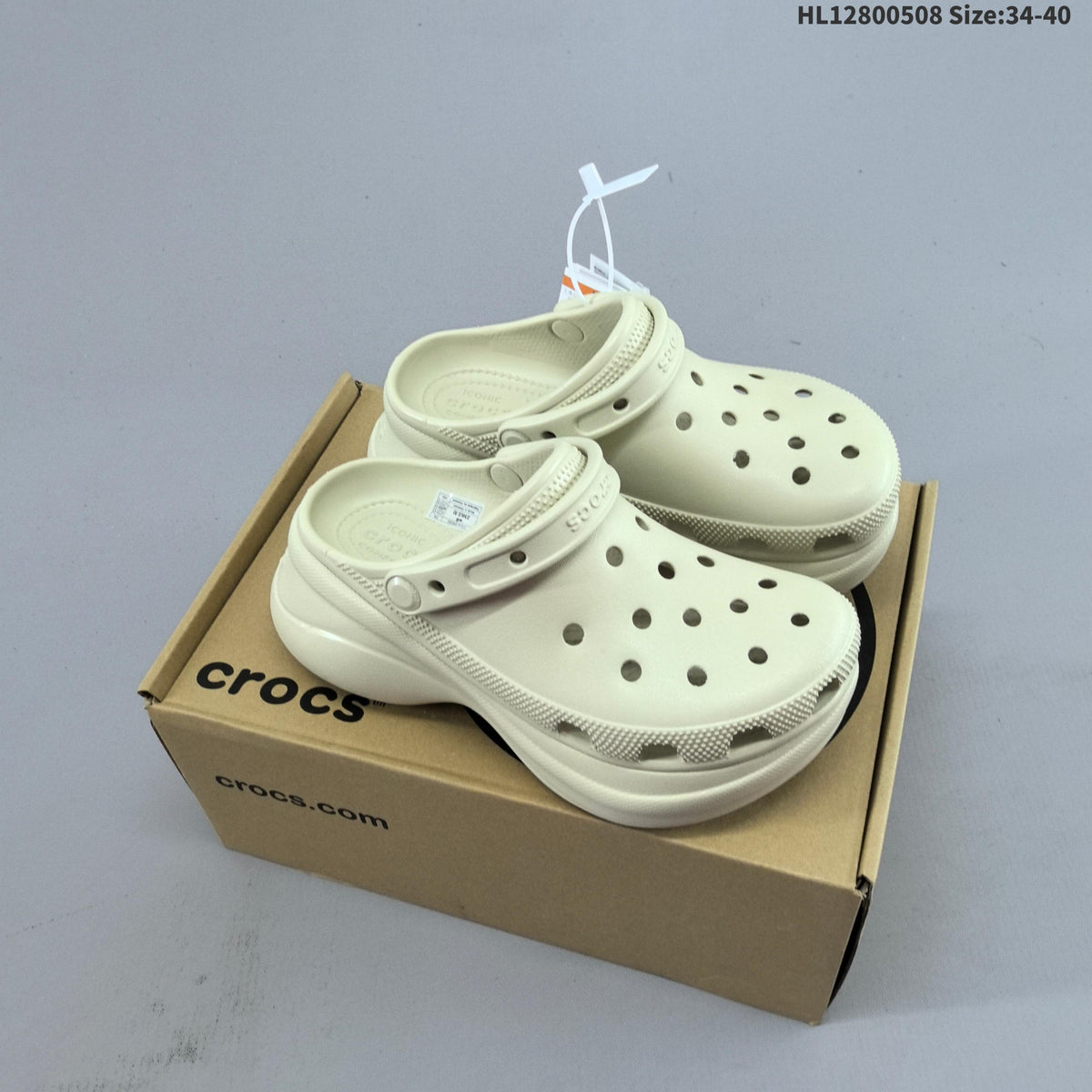 Classic Clog with Chunky Platform Sole by Crocs - product image from the listing.