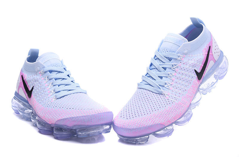 Nike Air VaporMax Flyknit 2 Sneakers in Pink 942843-102 - product image from the listing.