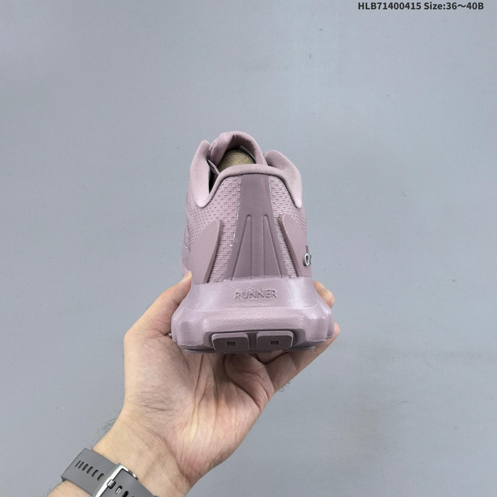 Alo Yoga Alo Runner Low-Cut Sneakers in Mauve - product image from the listing.