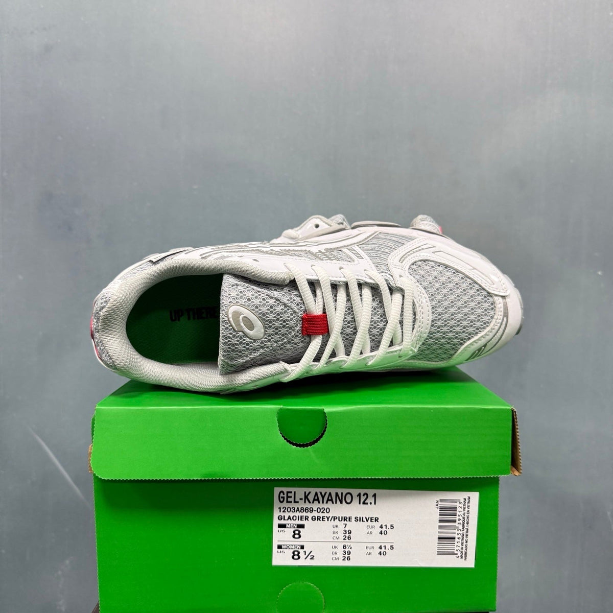 ASICS GEL-KAYANO 12.1 Running Shoes in Grey 1203A869-020 - product image from the listing.