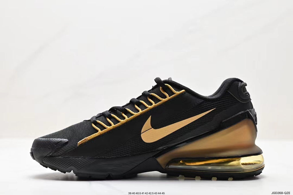 Nike Air Max 270 Sneakers in Black Gold - product image from the listing.