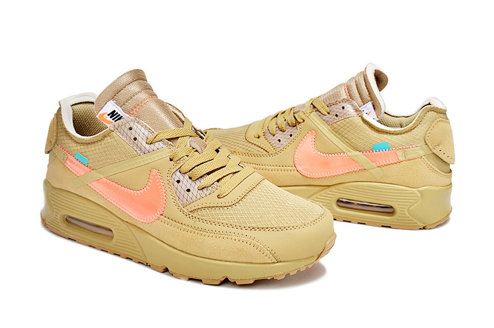 Off-White Desert Ore Sneakers - Nike Air Max 90 - product image from the listing.