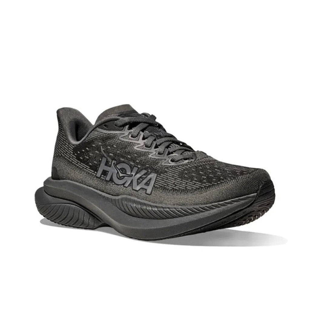 HOKA Mach 6 Running Shoes, in Black - product image from the listing.