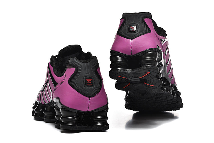 Black and Pink Nike Shox TL Sneakers - product image from the listing.
