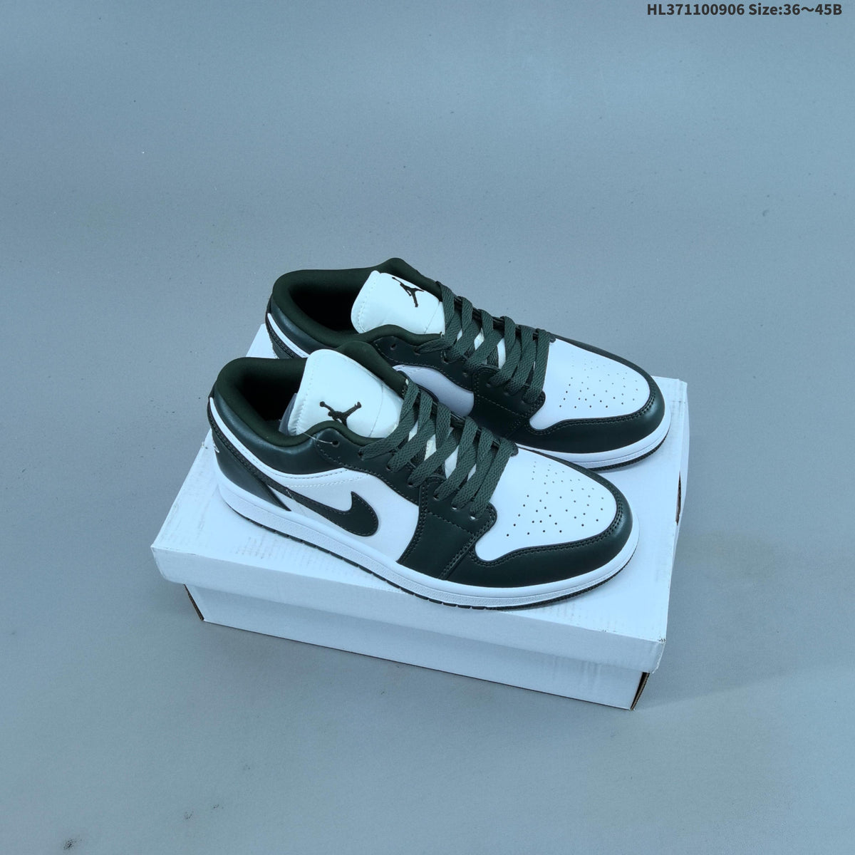 Sneakers, White Multi-Color, - Jordan 1 Low OG 553558-146 - product image from the listing.