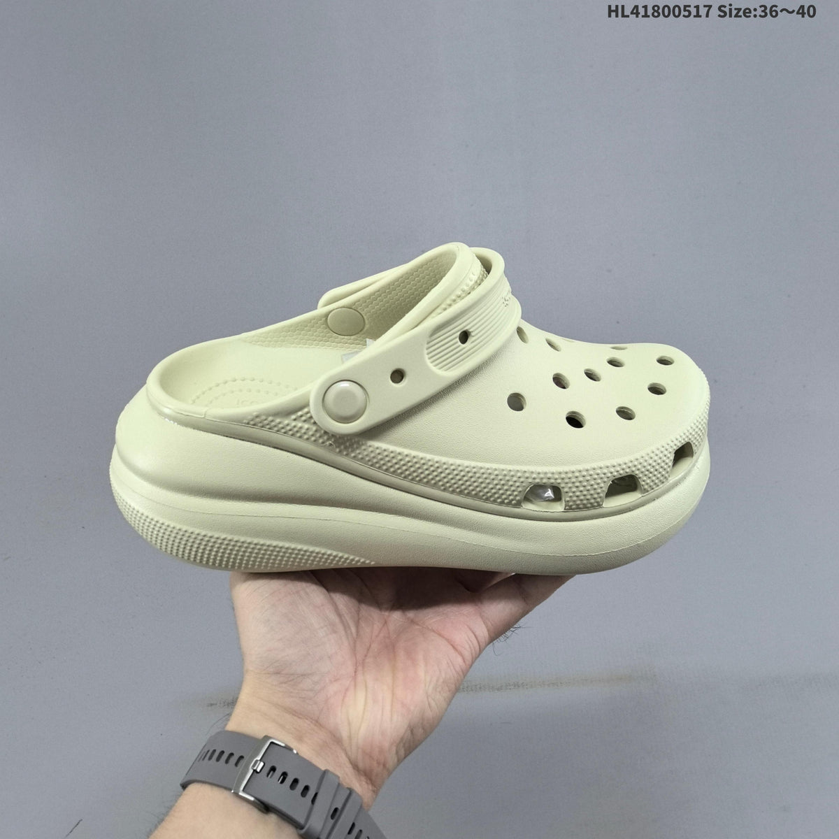 Classic Clog Platform Sandals by Crocs - product image from the listing.