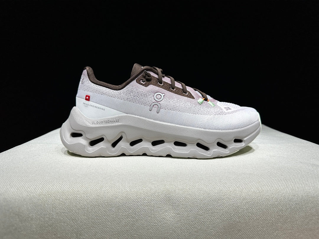 On Cloudtilt Sneakers in Blush in Pink and Pearl White - product image from the listing.