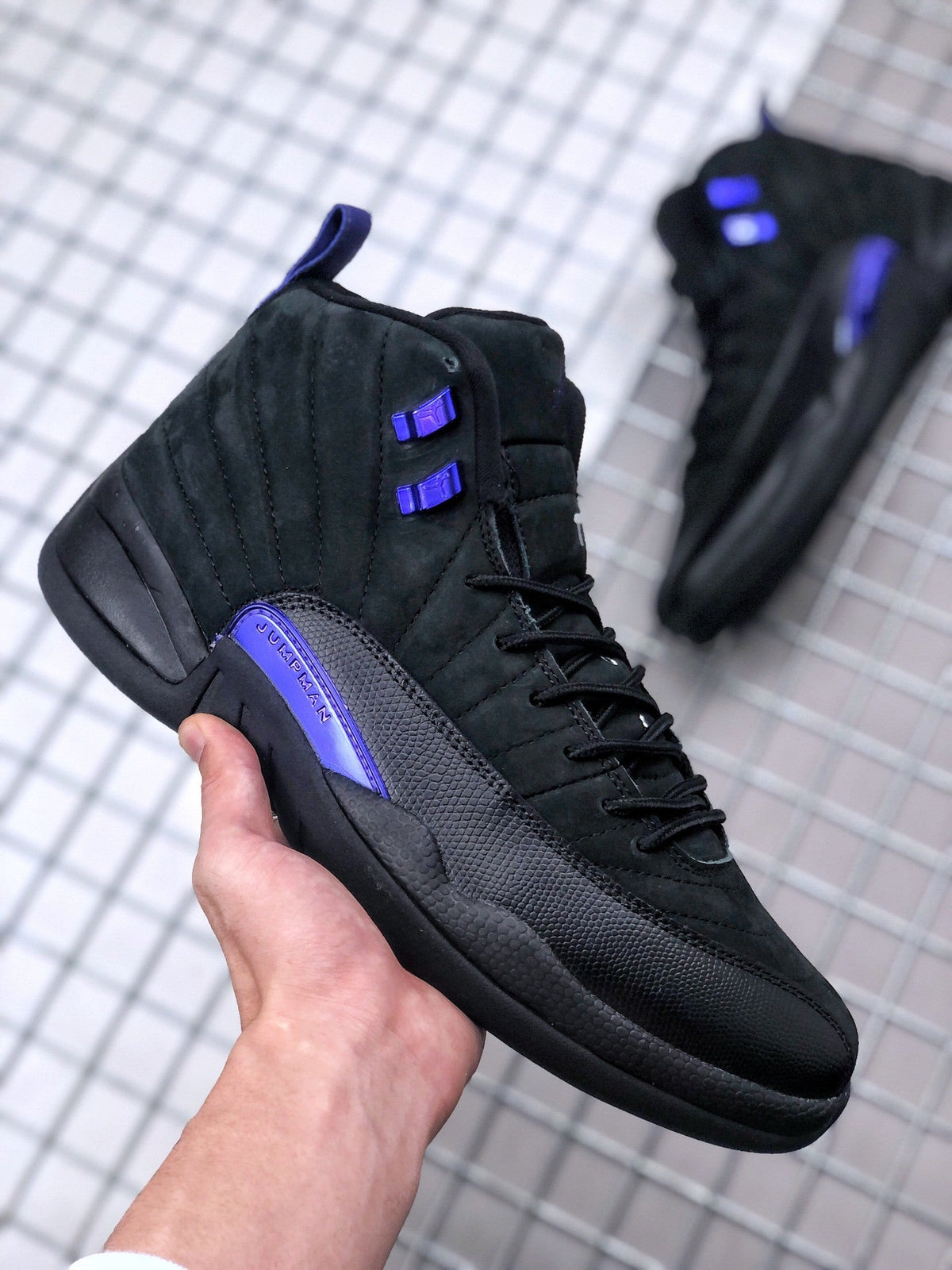 Air Jordan 12 Dark Concord Sneakers CT8013-005 - product image from the listing.