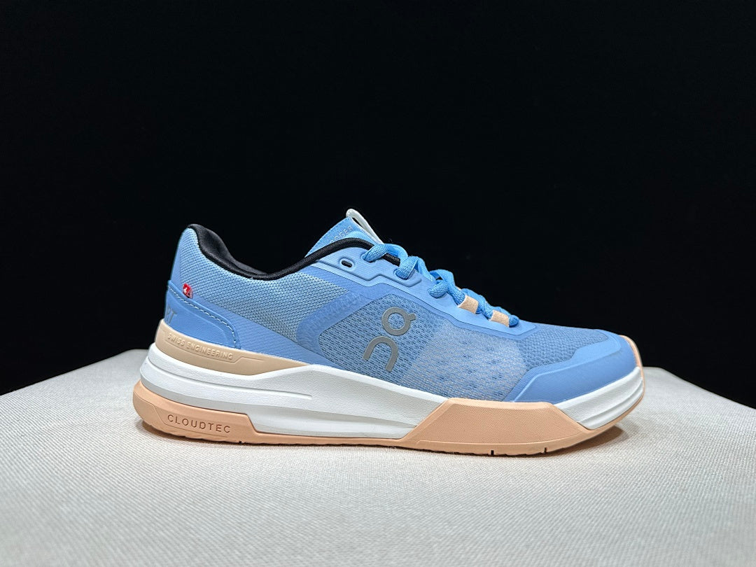 On THE ROGER Advantage Pro Blue Tennis Footwear - product image from the listing.