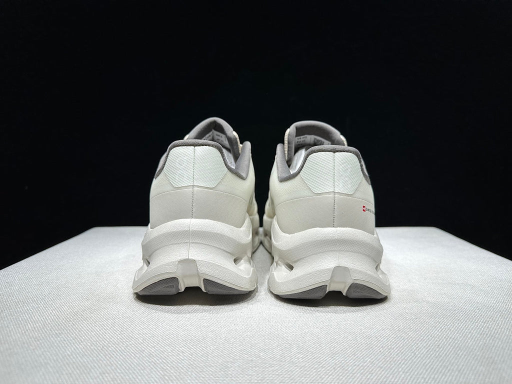 Ivory and Gray On Cloudtilt Remix Sneakers - product image from the listing.