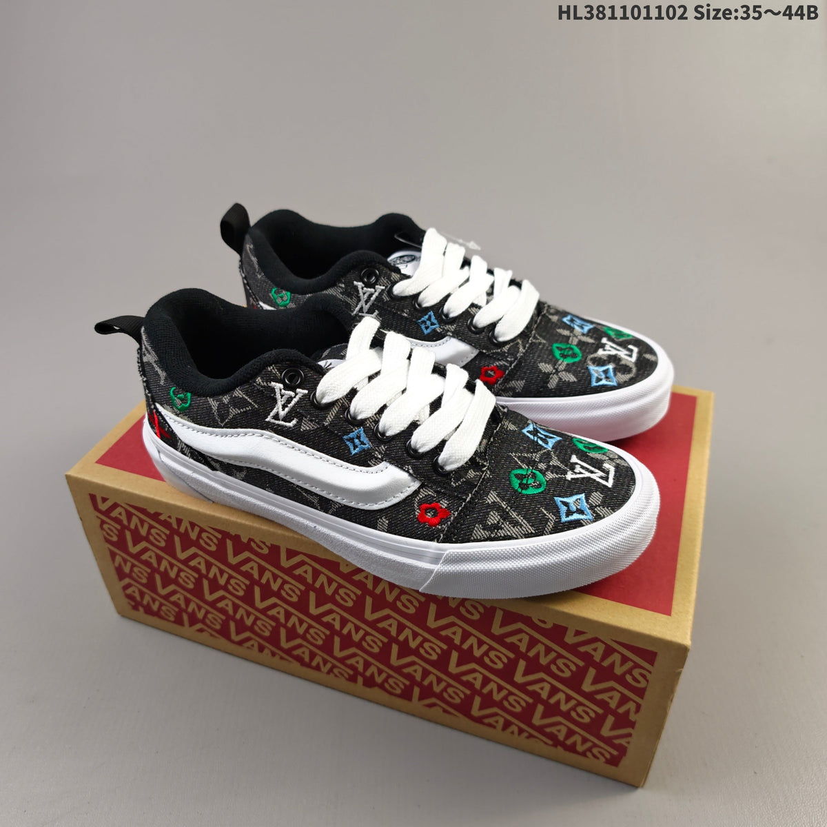 Vans Knu Skool Low-Cut Sneakers in Monogram Print - product image from the listing.