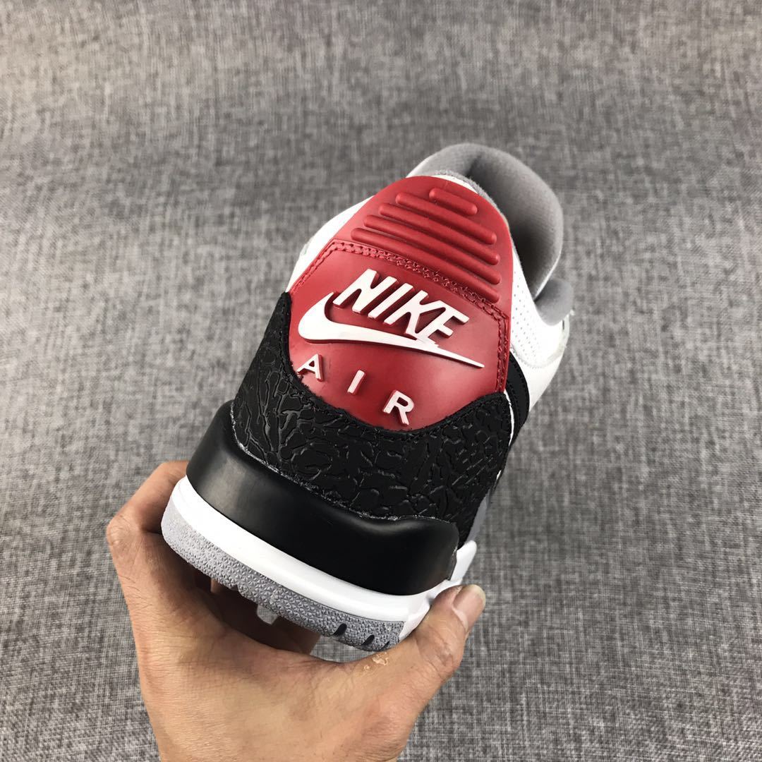 Air Jordan 3 White Cement Sneakers AQ3835-160 - product image from the listing.