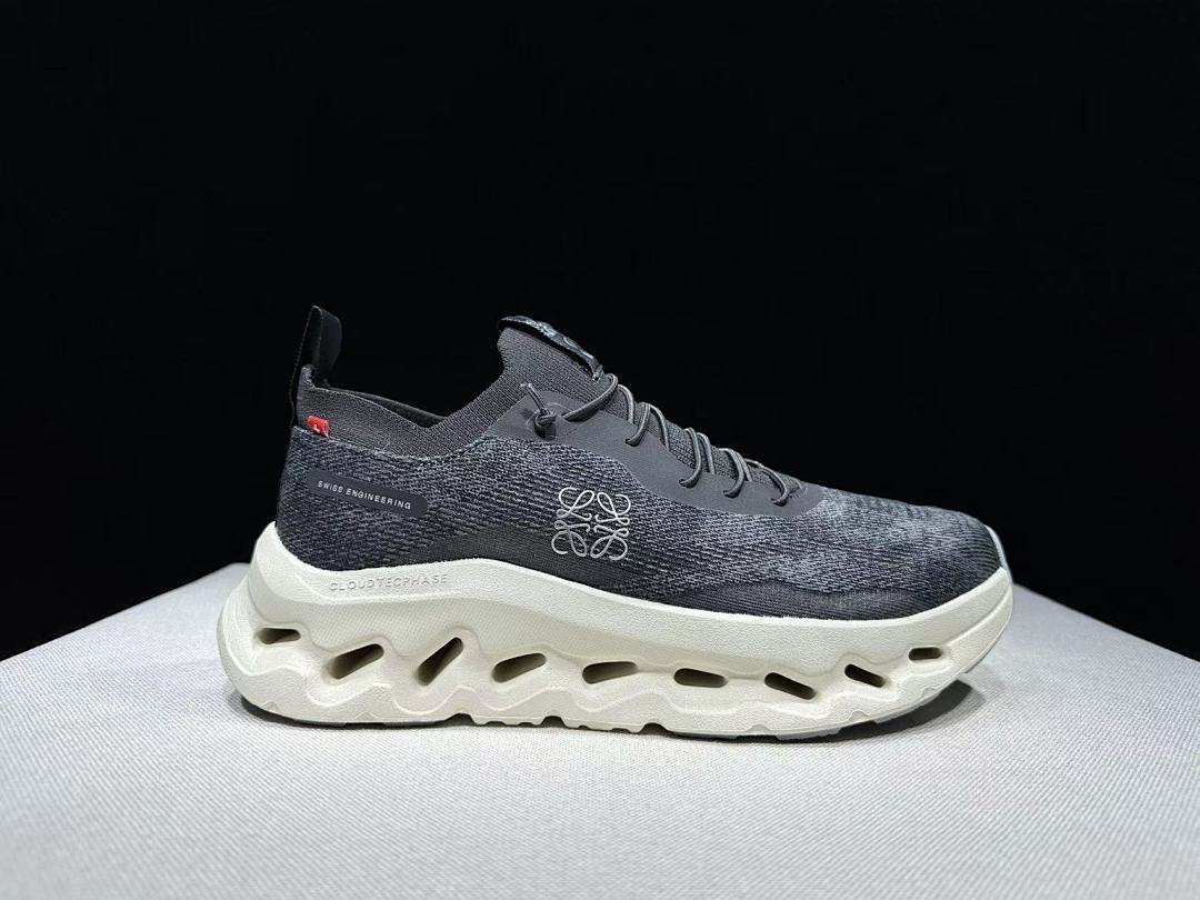 On Cloudtilt Loewe Collaboration Sneakers, in Black and White - product image from the listing.