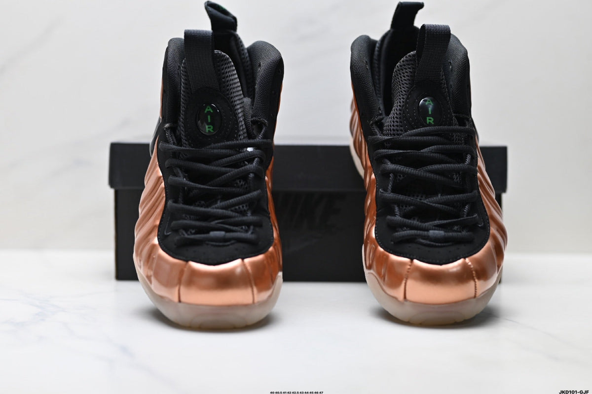 Nike Air Foamposite One Penny Hardaway Copper Trainers - product image from the listing.