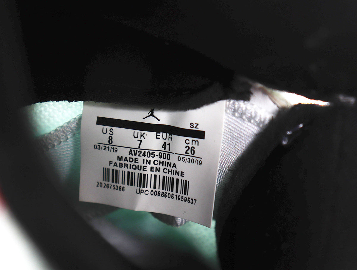 Air Jordan 34 Graffiti Basketball Shoes White Multicolor AV2405-900 - product image from the listing.