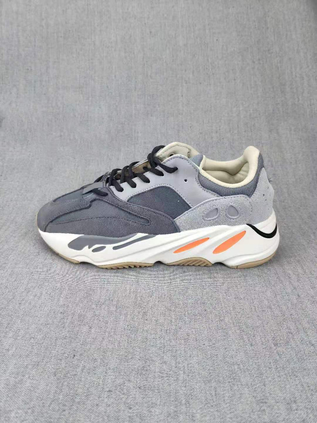 Nike Air Max 720 Sneakers Gray, in White and Orange - product image from the listing.