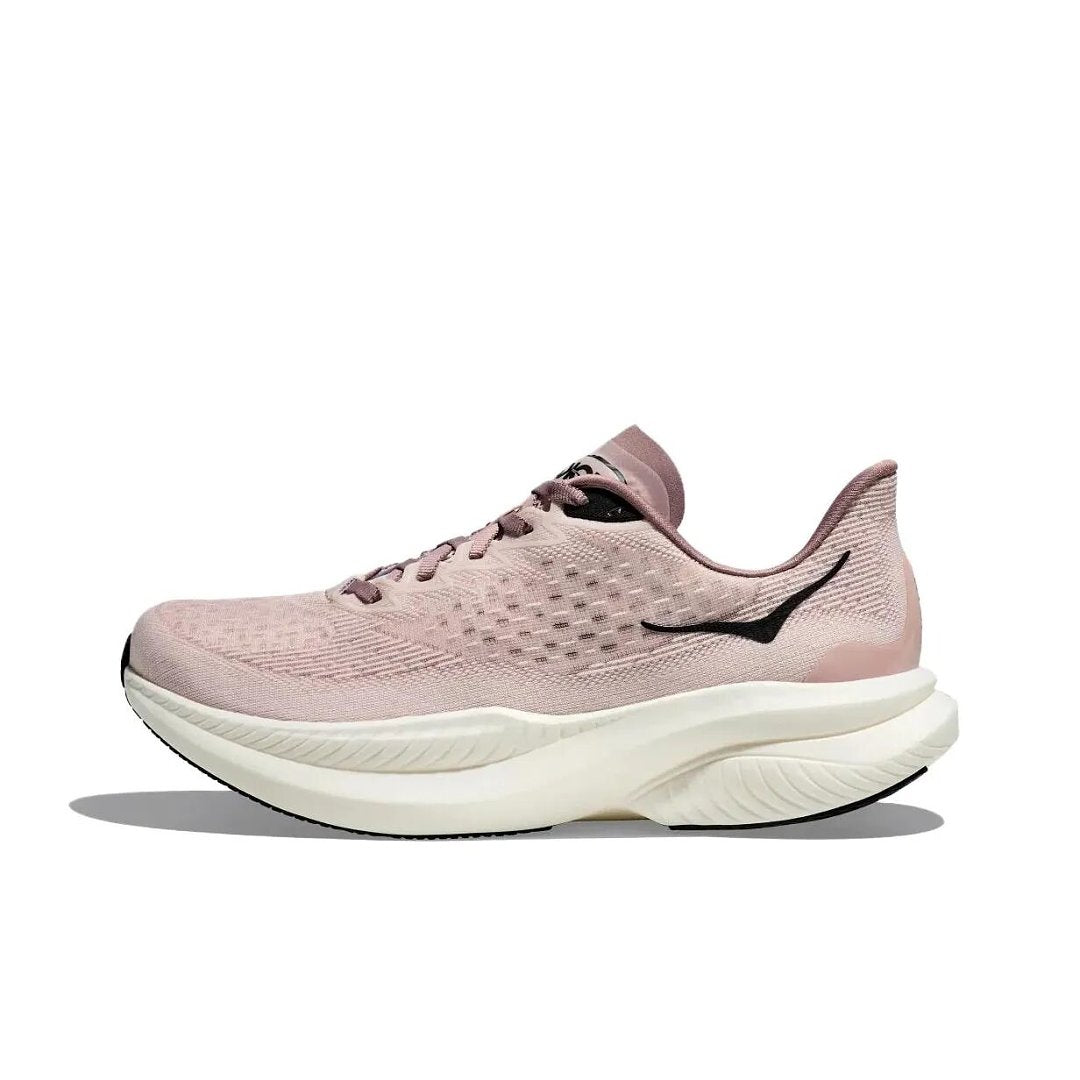 Pink Nike Mach 6 Running Shoes - product image from the listing.