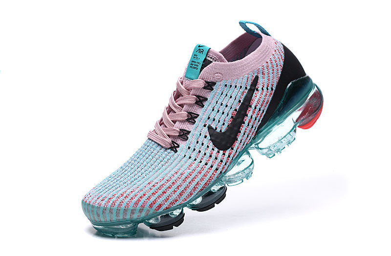 Nike Air VaporMax Flyknit 3 in Pastel Blue Pink AJ6900-401 - product image from the listing.