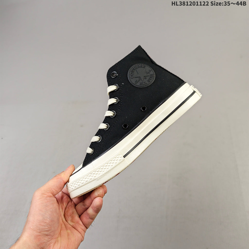 Converse Hello Kitty Black High-Cut Sneakers, HL381201122 - product image from the listing.