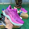 ASICS FF Leap Running Shoes in Pink Purple 1013A188-002 - product image from the listing.