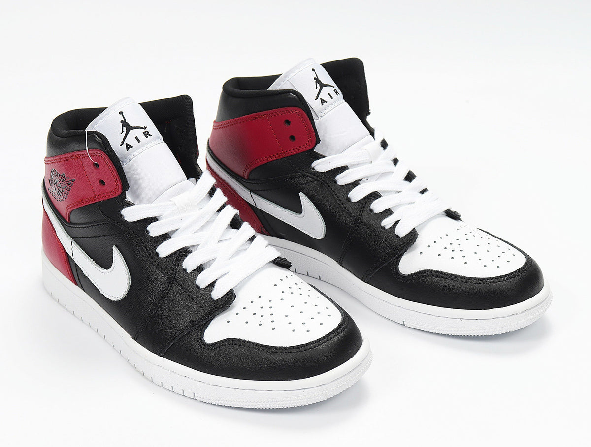Jordan 1 High Sneakers in Black White Red BQ6472-016 - product image from the listing.