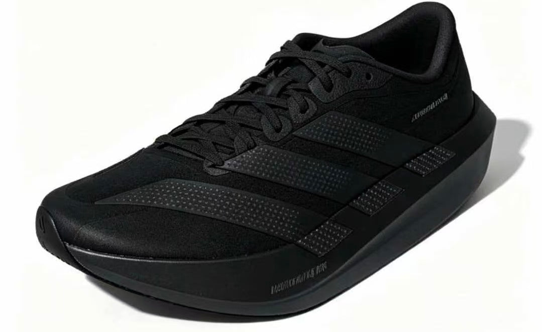 Nike Adizero Evo SL 2 Running Shoes, All in Black - product image from the listing.