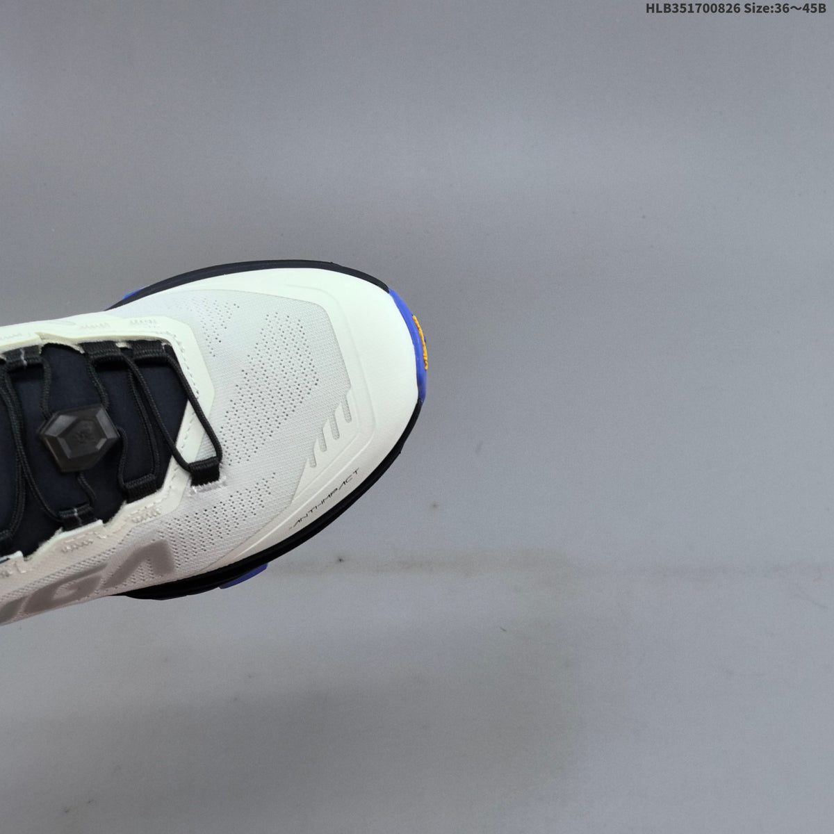 Kailas Fuga EX3 BOA Trail Running Shoes, in White and Navy - product image from the listing.