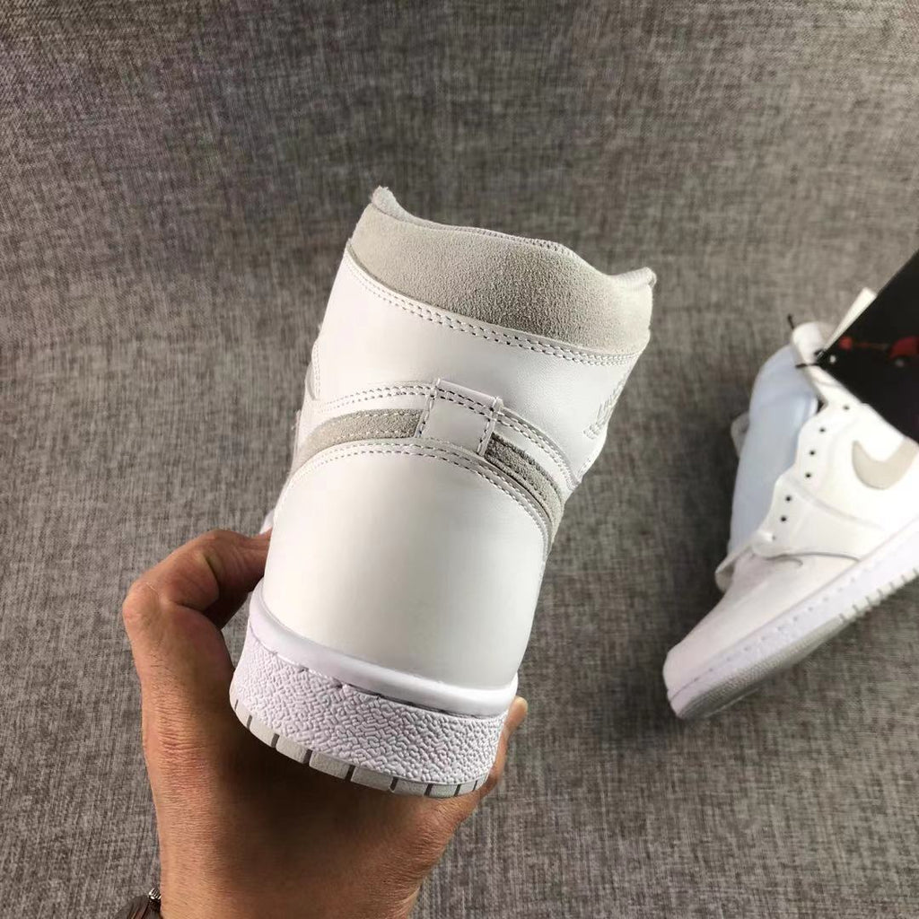 Air Jordan 1 High '85 Neutral Grey Sneakers BQ4422-100 - product image from the listing.