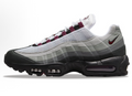 Nike Air Max 95 Sneakers in Gray and Burgundy - product image from the listing.