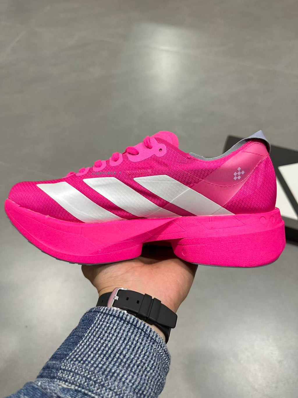 Nike ZoomX Streakfly Pro Running Shoes in Pink JR1269 - product image from the listing.