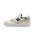 New Balance BBW550SG Sneakers in White and Green - product image from the listing.