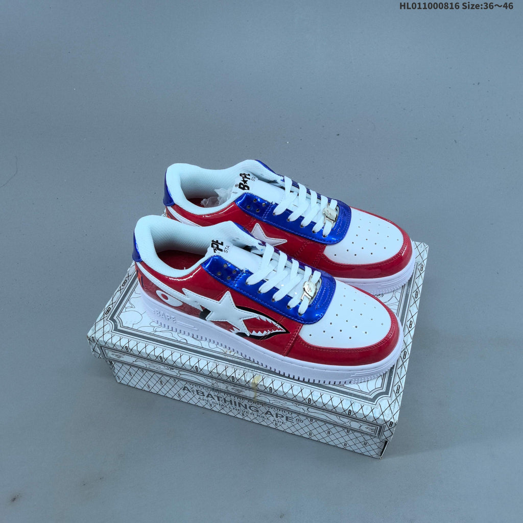 A Bathing Ape BAPE STA Low-Cut Sneakers - product image from the listing.