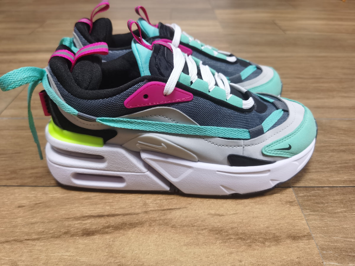 Nike Air Max Furyosa Sneakers in Teal, in Gray and White - product image from the listing.