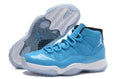 Blue and White Air Jordan 11 High Sneakers - product image from the listing.