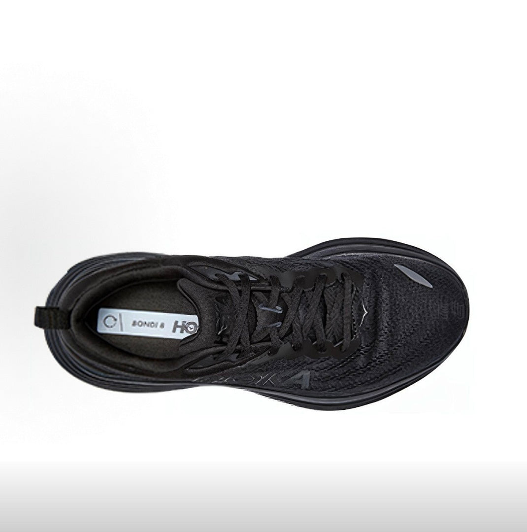 HOKA Bondi 8 Sneakers in Black - product image from the listing.