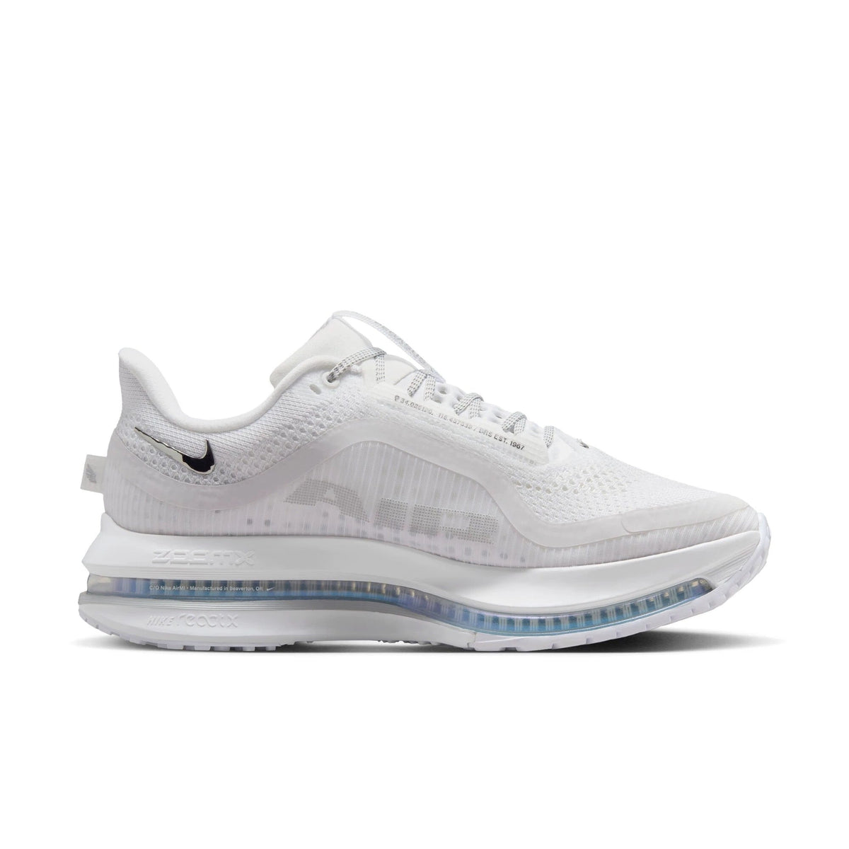 Nike Pegasus Premium Running Shoes in White HQ2593-102 - product image from the listing.