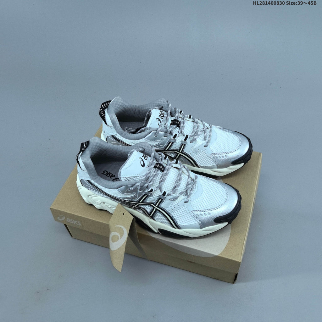 ASICS GEL-NANDI NR Running Sneakers in White Silver - product image from the listing.
