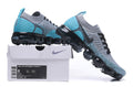 Nike Air VaporMax Flyknit 2 Sneakers in Gray Teal 942842-104 - product image from the listing.
